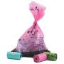 PET N PET Poop Bags Rainbow Color Poop Bags for Dogs 270 Counts Dog Poop Bags Refill Rolls Unscented/Lavender-Scented Dog Waste Bags
