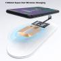 Super-Fast 1300mA Type C Qi Wireless Charging Receiver and Adapter for Google Pixel, Samsung Galaxy, LG, HTC, Motorola, Nokia, Sony, Sharp, Asus and Other USB C Universal Android Phones