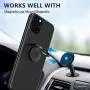 ORIbox Finger Ring Stand, Phone Ring Kickstand, Metal Grip Holder for Magnetic Car Mount Compatible with iPhone Galaxy Smartphone Accessories Black ORIbox Finger Ring Stand, Phone Ring Kickstand, Metal Grip Holder for Magnetic Car Mount Compatible with iPhone Galaxy Smartphone Accessories Black