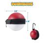 Insten Carry Case for Poke Ball Plus Pokemon Lets go Pikachu Eevee Game Controller , Portable Travel EVA Hard Zip PokeBall Pouch with Carabiner compatible with Nintendo Switch & Smartphone Mobile Game