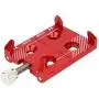 Enrilior Bicycle Aluminum Alloy Mobile Phone Bracket Bike Handlebar Clip Stand Navigation Holder(Red) Enrilior Bicycle Aluminum Alloy Mobile Phone Bracket Bike Handlebar Clip Stand Navigation Holder(Red)