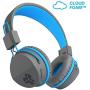 JLab Audio Neon Headphones On-Ear Feather Light (Bluetooth, Blue)