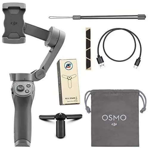 DJI Osmo Mobile 3 Portable Fold-able Single Handheld Gimbal Stabilizer for Smartphones with mini Tripod DJI Osmo Mobile 3 Portable Fold-able Single Handheld Gimbal Stabilizer for Smartphones with mini Tripod