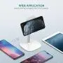 UGREEN Cell Phone Stand Desk Holder Compatible for iPhone 11 Pro Max SE XS XR 8 Plus 6 7, Samsung Galaxy S20 S10 S9 S8 Note 9 8 S7 S6, Google Pixel 4 XL, LG V40 V30 G7 Smartphone, Adjustable (White) UGREEN Cell Phone Stand Desk Holder Compatible for iPhone 11 Pro Max SE XS XR 8 Plus 6 7, Samsung Galaxy S20 S10 S9 S8 Note 9 8 S7 S6, Google Pixel 4 XL, LG V40 V30 G7 Smartphone, Adjustable (White)