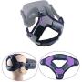 Esimen Head Cushion for Oculus Quest VR Headset, Comfortable Protective Strap Headband (Purple)