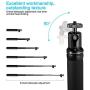Fotopro 28" Selfie Stick Tripod with Bluetooth Remote Cliker, Phone Tripod Mount, Removable Mini Tripod, for Android Smartphone iPhone X 7 Plus, Samsung Galaxy S9 Note 8, Huawei P20, Best Travel Gifts
