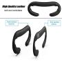 AMVR VR Facial Interface Bracket & PU Leather Foam Face Cover Pad Replacement Comfort Set for Oculus Quest