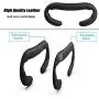 AMVR VR Facial Interface Bracket & PU Leather Foam Face Cover Pad Replacement Comfort Set for Oculus Quest
