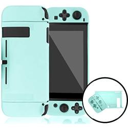 Dockable Case for Nintendo Switch,Protective Cover Case for Nintendo Switch and Joy-Con Controllers (Blue)