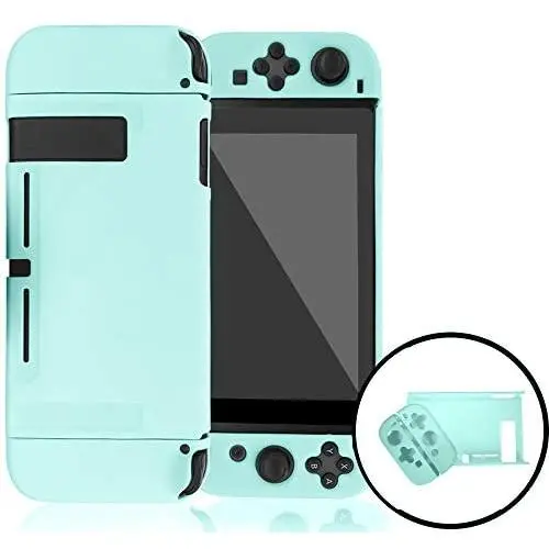 Dockable Case for Nintendo Switch,Protective Cover Case for Nintendo Switch and Joy-Con Controllers (Blue)