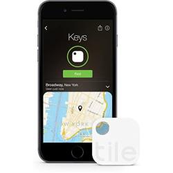 Tile (Gen 2) - Key Finder. Phone Finder. Anything Finder - 1 Pack (Discontinued by Manufacturer)