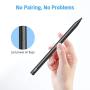 ESR Upgraded Stylus Pen for iPad, Active Stylus with Palm Rejection, Precise & Rechargeable Pencil Compatible with iPad Pro 11/iPad Pro 12.9 /iPad 7th Gen/iPad 6th Gen/iPad Air 3/iPad Mini 5 - Black