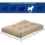 MidWest Homes for Pets Deluxe Super Plush Pet Beds, Machine Wash & Dryer Friendly, 1-Year Warranty