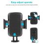 Greendeep Adjustable Car Cup Phone Holder with Elastic Long Neck, Flexible and 360 Degree Rotation, Suitable for iPhone, Samsung, Huawei, Nokia, Motorola