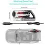 UNIWA Car Vacuum Cleaner 6000PA 150W DC12V Portable Handheld Low Noise Wet Dry Use for Quick Cleaning