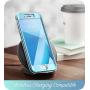 i-Blason Cosmo Glitter Clear Bumper Case for iPhone 8 Plus/iPhone 7 Plus, Blue