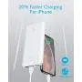 Anker Portable Charger, PowerCore Essential 20000mAh Power Bank with PowerIQ Technology and USB-C (Input Only), High-Capacity External Battery Pack Compatible with iPhone, Samsung, iPad, and More.