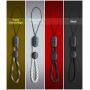 Ringke Lanyard Finger Strap (4 Pack) Compatible with Cellphone, Phone Cases, Keys, Cameras, and More