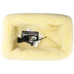Snoozer Console Pet Car Seat Cream Fur