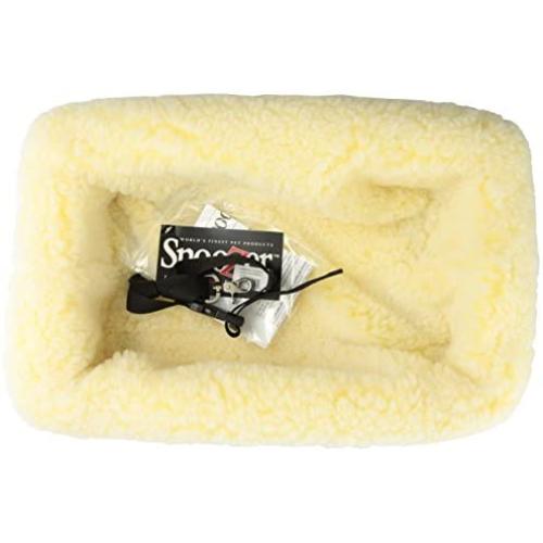 Snoozer Console Pet Car Seat Cream Fur