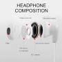 Headphones for iPhone, ZDAGO Phone Headphones with Microphone, HiFi Stereo in-Ear Earbuds for Phone 11 Pro, Phone X/XS Max/XR, Phone 8/8 Plus, Phone 7/7 Plus, Pad, Pod