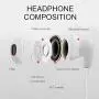 Headphones for iPhone, ZDAGO Phone Headphones with Microphone, HiFi Stereo in-Ear Earbuds for Phone 11 Pro, Phone X/XS Max/XR, Phone 8/8 Plus, Phone 7/7 Plus, Pad, Pod
