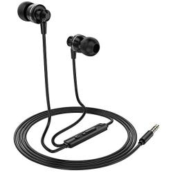 Docooler PTM D11 Wired in-Ear Earphones Stereo Gaming Headset Metal Headphones with in-line Control & Microphone for PSP iPhone iPad Android Smartphones Tablet PC Laptop