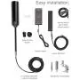 weBoost Drive Sleek OTR (470235) Truck Cell Phone Signal Booster | U.S. Company | All U.S. Carriers - Verizon, AT&T, T-Mobile, Sprint & More | FCC Approved, Drive Sleek OTR | Cradle weBoost Drive Sleek OTR (470235) Truck Cell Phone Signal Booster | U.S. Company | All U.S. Carriers - Verizon, AT&T, T-Mobile, Sprint & More | FCC Approved, Drive Sleek OTR | Cradle