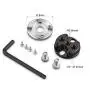SMALLRIG Standard Rosette Bolt-On Mount (M6 Thread, 31.8 Diameter) for Camera Cage and Accessories - 1939 SMALLRIG Standard Rosette Bolt-On Mount (M6 Thread, 31.8 Diameter) for Camera Cage and Accessories - 1939