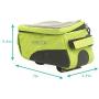 Vincita Bike Bag TOP Tube Bag 3 Strap Fixing Double Zipper Touch Screen Bike Handlebar for 7" Smartphone with Rain Cover Front Bike Phone Bag Bike Frame Bag Bicycle Phone Mount Bag Phone Case