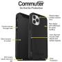 OtterBox COMMUTER SERIES Case for iPhone 11 Pro - CUPIDS WAY (ROSEMARINE PINK/RED PLUM)