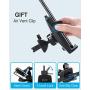 VANMASS Car Phone Mount, Universal Cell Phone Holder for Car Dashboard, Windshield, Air Vent with One-Click Release Button, Compatible with iPhone, Samsung, Google, LG, HTC & More Smartphone