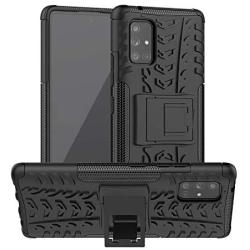 SKTGSLAMY Galaxy A71 5G Case,Samsung A71 5G Case,[NOT fit A71 5G UW Verizon] [Shockproof] Tough Rugged Dual Layer Protective Case Hybrid Kickstand Cover for Samsung Galaxy A71 5G (Black)