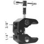 2Pack Camera Clamp Mount Monitor Mount Bracket Double Ballhead Ball Arm with Super Clamp for Ronin M Ronin MX Freefly MOVI