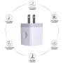 USB Charging Plug, GiGreen 5-Pack 2.1A Dual Port Phone Power Block Travel Adapter Fast Wall Charger Box Compatible iPhone XS MAX/X/8/7/6S Plus, Samsung S10+/S9+/S8/S7/S6 Edge, LG G8/G7/G6/V30, Moto G6