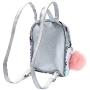 Justice Mini Backpack for Girls - Unicorn Small Backpack with Flip Sequin and Adjustable Straps - Cute Backpack Purse that Holds Wallet, Phone, Charger, Makeup Accessories, Camera, Water Bottle