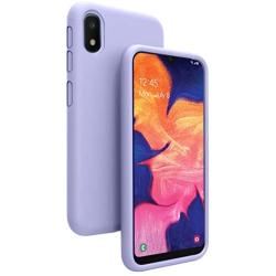 Vinve Liquid Silicone Case for Samsung Galaxy A10e, Gel Rubber Full Body Protection Shockproof Cover Slim Fit Case Drop Protection Case (Purple.)