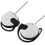 Festnight 3.5mm Wired Gaming Headset On-Ear Sports Headphones Ear-Hook Music Earphones w/Microphone in-line Control for Smartphones Tablet Laptop Desktop PC