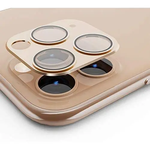 Camera Lens Protector for iPhone 11 Pro/Pro Max,Real Tempered Glass HD Clear Camera Lens Screen Cover Case for iPhone 11 Pro/Pro Max,9H Hardness Anti-Scratch Camera Screen Protective Lens Film (Gold) Camera Lens Protector for iPhone 11 Pro/Pro Max,Real Tempered Glass HD Clear Camera Lens Screen Cover Case for iPhone 11 Pro/Pro Max,9H Hardness Anti-Scratch Camera Screen Protective Lens Film (Gold)