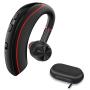 Bluetooth Headset Wireless Business Bluetooth V5.0 Earpiece Ultralight HD Headphones Hands-Free Earphones with Noise Cancellation Microphone Wide Compatible with Cell Phones for Office/Work Out/Truck