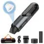 WOOSTAR Portable Car Rechargeable Vacuum Cleaner Handheld High Power Cordless 4000PA 80W for Car Interior Cleaning for Home Use (Black) WOOSTAR Portable Car Rechargeable Vacuum Cleaner Handheld High Power Cordless 4000PA 80W for Car Interior Cleaning for Home Use (Black)