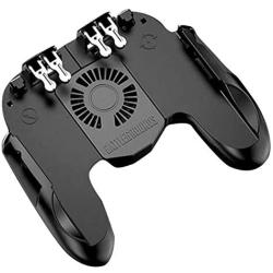 SERWIN - H9 Mobile Phone Gamepad for Joystick Hand Grip Free Fire Button for Controller L1R1 Trigger for Game Accessories