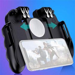 Boliaman Mobile Game Controller for PUBG Mobile Controller Mobile Game Trigger Joystick Gamepad for 4-6.5" iOS & Android Phone