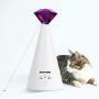 PIXNOR Cat Toy Pet Laser Pointer for Cats Automatic Rotating Catch Training, Adjustable 3 Speeds, Automatic Rest Period, Pretty Diamond Shape, Battery Powered
