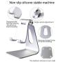 Adjustable Cell Phone Stand,Skejer Stand,2020 Update,Phone Holder,Table Stand,Dock,Aluminum Desktop Stand Compatible with iPhone Galaxy Edge All Smart Phone and Tablets Under 10 inches-Silver