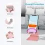 Cell Phone Stand Adjustable, OMOTON Aluminum Desktop Phone Holder Cradle Dock Compatible with All Smartphone iPhone 11 Pro Max Xs Max Xr X 8 7 6 6s Plus 5 5s 5c, Rose Gold Cell Phone Stand Adjustable, OMOTON Aluminum Desktop Phone Holder Cradle Dock Compatible with All Smartphone iPhone 11 Pro Max Xs Max Xr X 8 7 6 6s Plus 5 5s 5c, Rose Gold