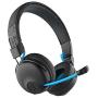 JLab Audio Play Gaming Wireless Headset | 22+ Hour Bluetooth 5 Playtime 60ms Super-Low Latency for Mobile Gameplay | Retractable Boom Mic | AUX Gaming Cord Compatible with Gaming Consoles