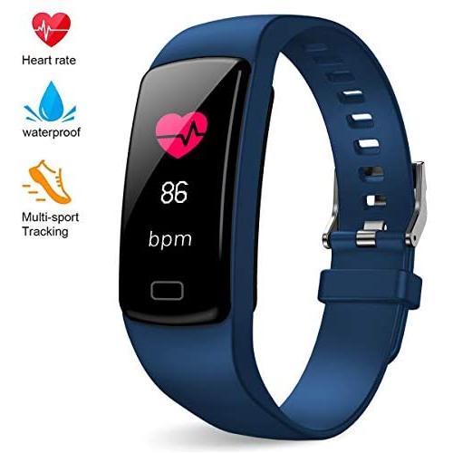 Airbinifit Fitness Tracker for Women Men,Colorful Screen Activity Tracker Smart Watch with Heart Rate Monitor,Waterproof Pedometer Watch, Sleep Monitor, Stopwatch,Step Counter【2020 Version】