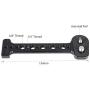 NICEYRIG Gimbal Bracket with 1/4 3/8 Thread for Monitor Mount, Universal Extension Arm Compatible with DJI Ronin S SC, Zhiyun Weebill Lab Crane Series, Moza - 337