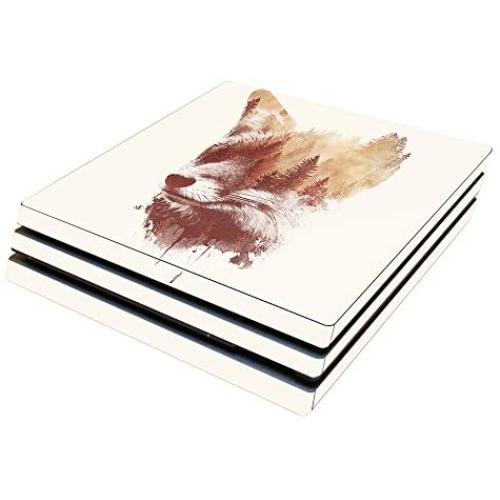 MightySkins Skin Compatible with Sony PS4 Pro Console - Blind Fox | Protective, Durable, and Unique Vinyl Decal wrap Cover | Easy to Apply, Remove, and Change Styles | Made in The USA